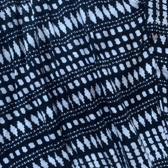 Lightweight Geo Pattern Harem Pants - Picture 2 of 6